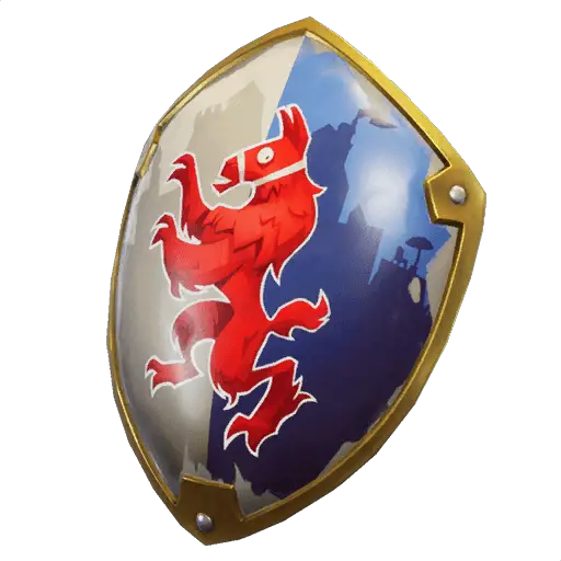 3d model available squire shield back bling icon - fortnite s2 battle pass rewards