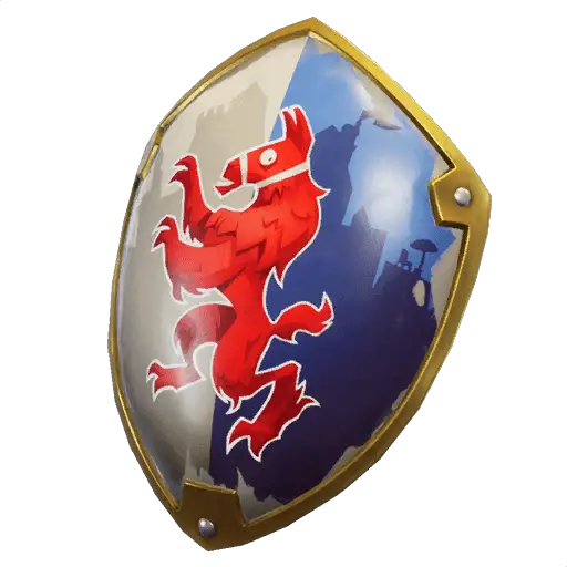 3d model available squire shield back bling icon - season 2 fortnite battle pass