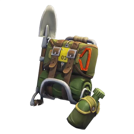 raptor satchel back bling icon - skin fortnite raptor