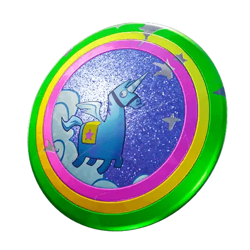 Llamacorn Shield Back Bling icon