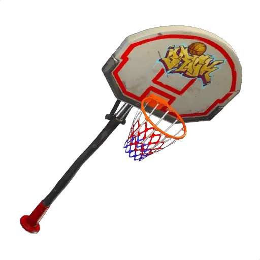 half court set 3d model available audio available slam dunk pickaxe icon - fortnite half court set