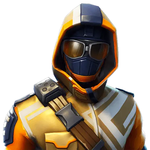 summit striker outfit icon - yellow fortnite skin png