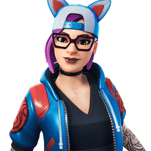 lynx outfit icon - 3d fortnite models png