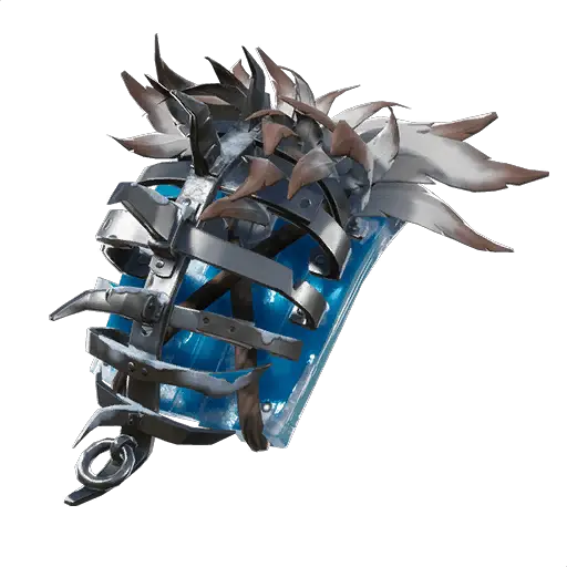 frozen iron cage back bling icon - iron cage fortnite