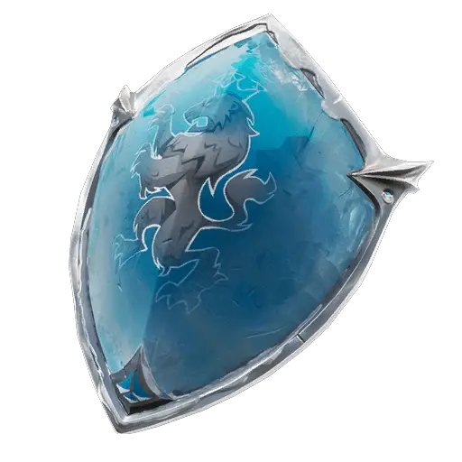 frozen red shield back bling icon - fortnite frozen red knight