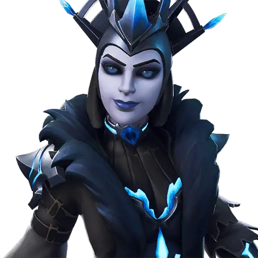 the ice queen icon - fortnite silver ice king