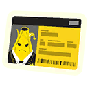 Banana Badge Emoji icon
