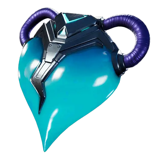 Blue Heart Back Bling icon