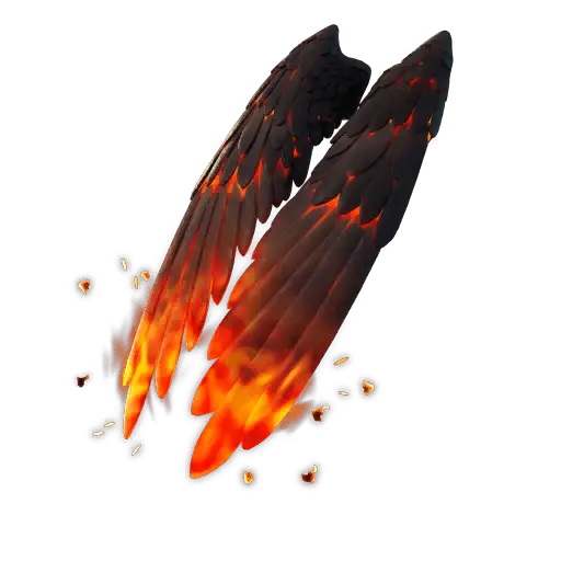 Feathered Flames Back Bling icon
