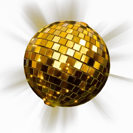Golden Disco Back Bling icon
