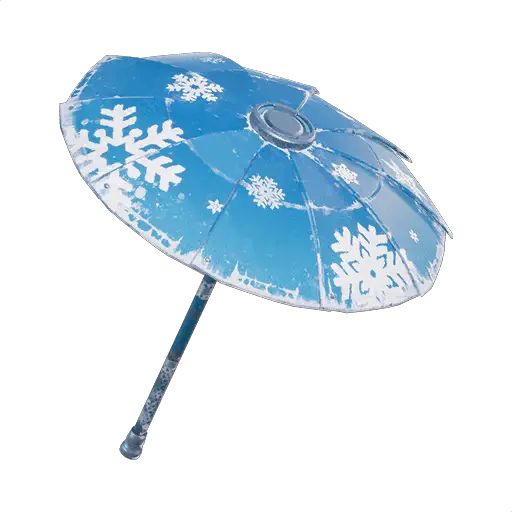 Snowflake Umbrella Umbrella icon