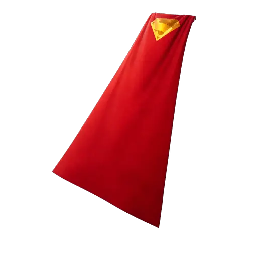 Supermans Cape Back Bling icon
