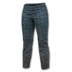 Windowpane Check Pants (Blue) icon