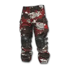 Camo Snow Pants (Red) icon